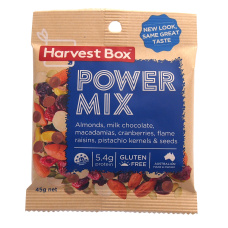 Harvest Box Power Mix 45g - Carton of 120 - $1.70/Unit + GST